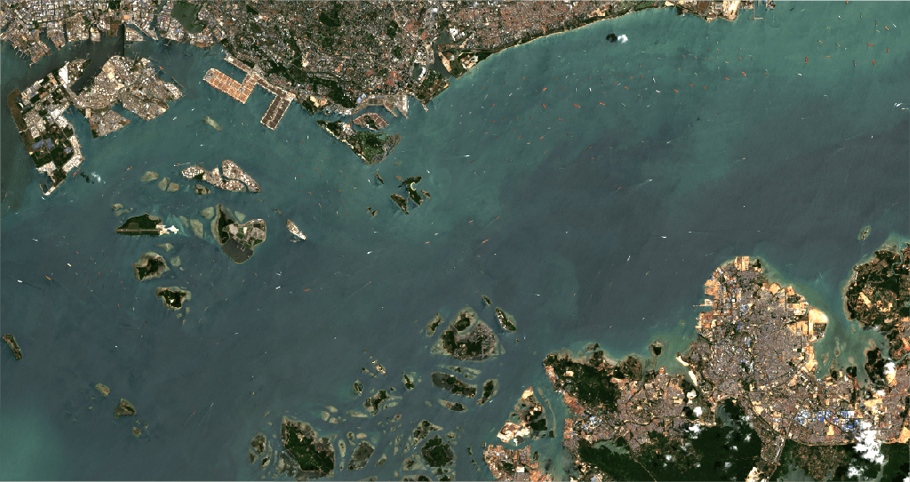Satellite pass over the monitored site, 2026-03-27